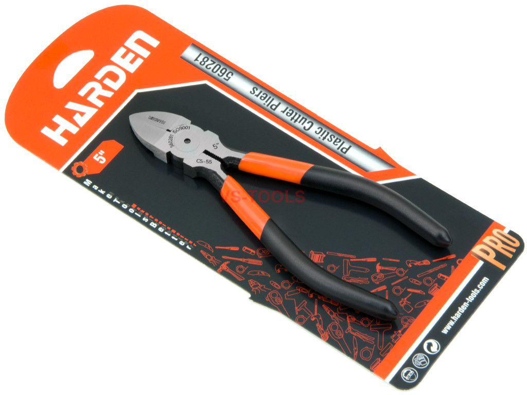 5 Inch Professional Plastic Diagonal Flush Side Cutting Cutter